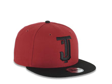 Load image into Gallery viewer, Tijuana Toros New Era LMB 9FIFTY 950 Snapback Cap Hat Cardinal Crown Black Visor Black Logo Gray UV
