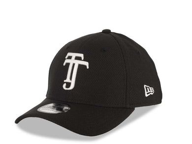 Xolos de Tijuana New Era Liga MX Flexfit Diamon Tech/Mesh Cap Hat Black Crown/Visor White Logo