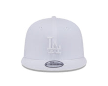 Load image into Gallery viewer, Los Angeles Dodgers New Era MLB 9FIFTY 950 Snapback Cap Hat White Crown/Visor White Logo
