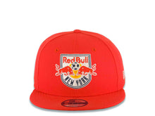 Load image into Gallery viewer, New York Red Bull MLS New Era 9FIFTY 950 Snapback Cap Hat Red Crown/Visor Team Color Logo
