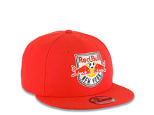 Load image into Gallery viewer, New York Red Bull MLS New Era 9FIFTY 950 Snapback Cap Hat Red Crown/Visor Team Color Logo
