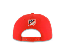 Load image into Gallery viewer, New York Red Bull MLS New Era 9FIFTY 950 Snapback Cap Hat Red Crown/Visor Team Color Logo
