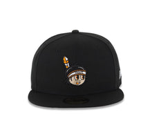 Load image into Gallery viewer, Yaquis de Obregón New Era Mexican Pacific League LMP 59FIFTY 5950 Fitted Cap Hat Black Crown/Visor Team Color “Indian Head” Logo

