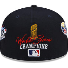 Load image into Gallery viewer, Boston Red Sox New Era MLB 59FIFTY 5950 Fitted Cap Hat Navy Blue Crown/Visor Team Color Logo (9x Count The Rings)
