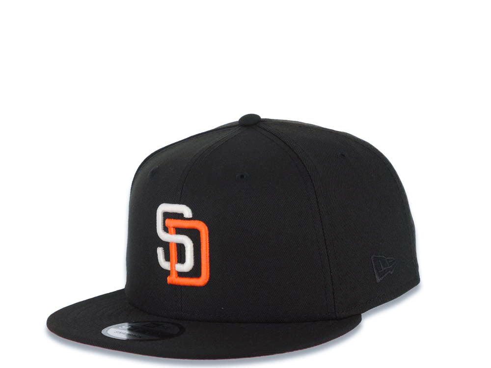 San Diego Padres New Era MLB 9FIFTY 950 Snapback Cap Hat Black