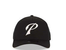 Load image into Gallery viewer, San Diego Padres New Era MLB 9FORTY 940 Adjustable A-Frame Cap Hat Black Crown/Visor White Script P Logo Gray UV
