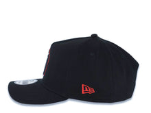 Load image into Gallery viewer, San Diego Padres New Era MLB 9FORTY 940 Adjustable A-Frame Cap Hat Black Crown/Visor Black/Red Logo Red UV
