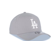Load image into Gallery viewer, Los Angeles Dodgers New Era MLB 9FORTY 940 Adjustable A-Frame Cap Hat Gray Crown/Visor White Logo Gray UV
