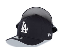 Load image into Gallery viewer, Los Angeles Dodgers New Era MLB 9FORTY 940 Adjustable A-Frame Cap Hat Navy Blue Crown/Visor White Logo Gray UV
