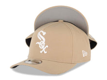 Load image into Gallery viewer, Chicago White Sox New Era MLB 9FORTY 940 Adjustable A-Frame Cap Hat Khaki Crown/Visor White Logo
