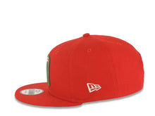 Load image into Gallery viewer, Mexico New Era WBC World Baseball Classic 9FIFTY 950 Snapback Cap Hat Red Crown/Visor Team Color Logo Mexico Flag Side Patch Gray UV
