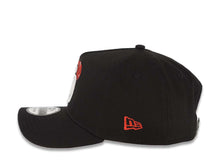 Load image into Gallery viewer, San Diego Padres New Era MLB 9FORTY 940 Adjustable A-Frame Cap Hat Black Crown/Visor White Logo With Cap 40th Anniversary Side Patch Red UV
