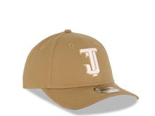 Load image into Gallery viewer, Tijuana Toros New Era LMB 9FORTY 940 Adjustable Cap Hat Khaki Crown/Visor White Logo Gray UV
