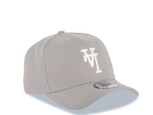 Load image into Gallery viewer, Los Angeles Dodgers New Era MLB 9FORTY 940 Adjustable A-Frame Cap Hat Gray Crown/Visor White Upside Down Logo Gray UV
