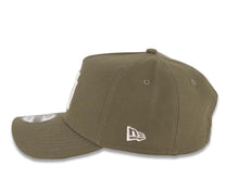 Load image into Gallery viewer, Los Angeles Dodgers New Era MLB 9FORTY 940 Adjustable A-Frame Cap Hat Olive Green Crown/Visor White Upside Down Logo Gray UV
