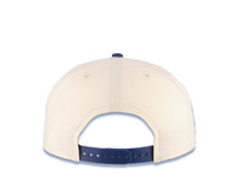 Load image into Gallery viewer, Los Angeles Dodgers New Era MLB 9FIFTY 950 Snapback Cap Hat Cream Crown/Visor Navy Upside Down Logo 60th Anniversary Side Patch Gray UV
