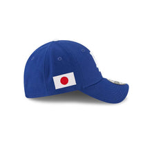 Load image into Gallery viewer, Los Angeles Dodgers New Era MLB 9FORTY 940 Adjustable Cap Hat Royal Blue Crown/Visor White Logo Japan Flag Side Patch
