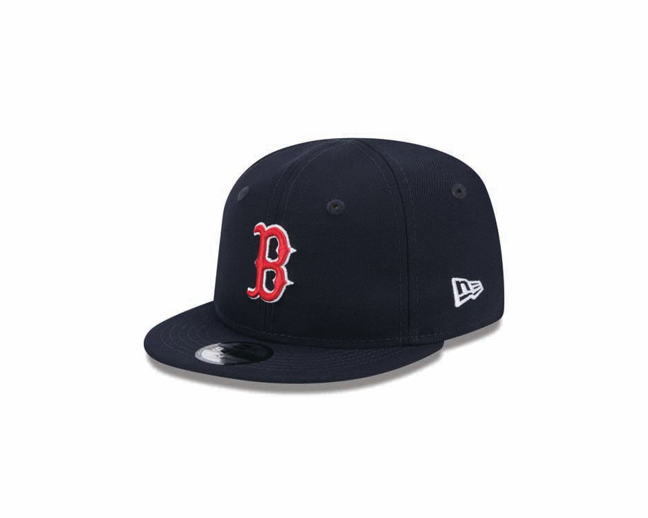 (Infant) Boston Red Sox New Era MLB 9FIFTY 950 Snapback Cap Hat Navy Blue Crown/Visor Team Color Logo (My 1st First)