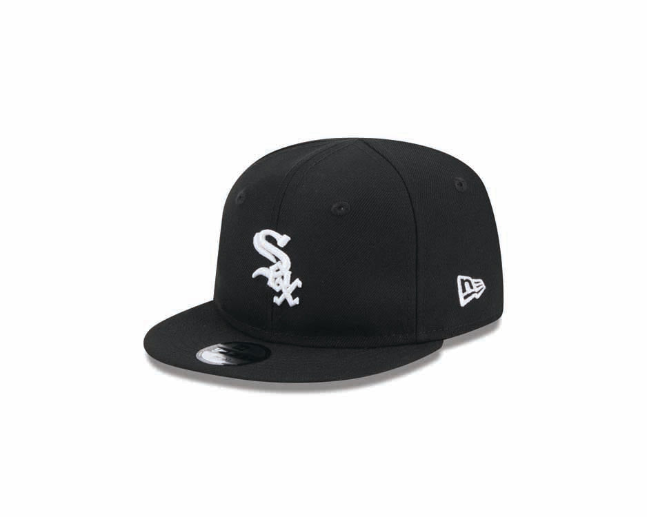 (Infant) Chicago White Sox New Era MLB 9FIFTY 950 Snapback Velcro Cap Hat Navy Blue Crown/Visor White Logo (My 1st First)