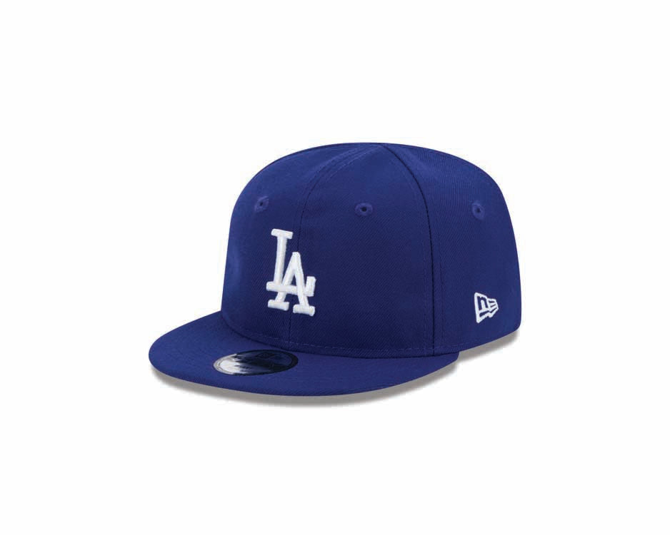 (Infant) Los Angeles Dodgers New Era MLB 9FIFTY 950 Snapback Cap Hat Royal Blue Crown/Visor White Logo (My 1st First)