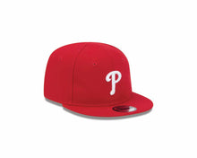 Load image into Gallery viewer, (Infant) Philadelphia Phillies New Era MLB 9FIFTY 950 Snapback Cap Hat Red Crown/Visor White Logo (My 1st First)

