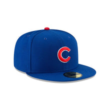 Load image into Gallery viewer, Chicago Cubs New Era MLB 59FIFTY 5950 Fitted Cap Hat Royal Blue Crown/Visor Red/White Logo
