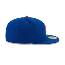 Load image into Gallery viewer, Chicago Cubs New Era MLB 59FIFTY 5950 Fitted Cap Hat Royal Blue Crown/Visor Red/White Logo
