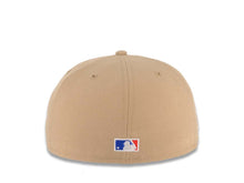 Load image into Gallery viewer, San Diego Padres New Era MLB 59FIFTY 5950 Fitted Cap Hat Khaki Crown/Visor White Logo 1998 World Series Side Patch Gray UV
