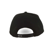 Load image into Gallery viewer, San Diego Padres New Era MLB 9FIFTY 950 Snapback A-Frame Cap Hat Black Crown/Visor Black/White Logo Green UV
