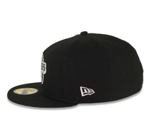 Load image into Gallery viewer, San Diego Padres New Era MLB 59FIFTY 5950 Fitted Cap Hat Black Crown/Visor Black/White Baseball Club Logo 1992 All-Star Game Side Patch Gray UV
