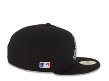 Load image into Gallery viewer, Los Angeles Dodgers New Era MLB 59FIFTY 5950 Fitted Cap Hat COLOR1 Crown/Visor COLOR2 Logo Batterman Batty Side Patch
