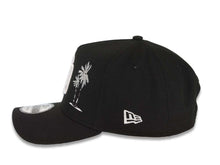 Load image into Gallery viewer, San Diego Padres New Era MLB 9FORTY 940 Adjustable A-Frame Cap Hat Black Crown/Visor White Logo With Palm Tree 1998 World Series Side Patch Gray UV 
