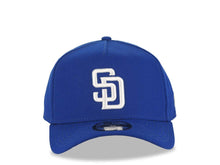 Load image into Gallery viewer, San Diego Padres New Era MLB 9FORTY 940 Adjustable A-Frame Cap Hat Royal Blue Crown/Visor White Logo
