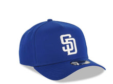 Load image into Gallery viewer, San Diego Padres New Era MLB 9FORTY 940 Adjustable A-Frame Cap Hat Royal Blue Crown/Visor White Logo
