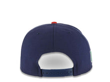 Load image into Gallery viewer, Chivas De Guadalajara New Era Liga MX 9FIFTY 950 Snapback Cap Hat White/Navy Blue Crown Red Visor Team Color Logo
