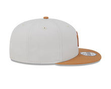 Load image into Gallery viewer, New York Yankees New Era MLB 9FIFTY 950 Snapback Cap Hat Stone Crown Light Brown Visor Light Brown/White Logo Gray UV (Color Pack)
