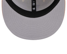 Load image into Gallery viewer, Los Angeles Dodgers New Era MLB 59FIFTY 5950 Fitted Cap Hat Stone Crown Light Brown Visor Light Brown/White Logo Gray UV (Color Pack)
