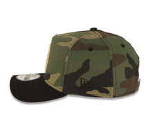 Load image into Gallery viewer, San Diego Padres New Era MLB 9FORTY 940 A-Frame Adjustable Cap Hat Camo Crown Black Visor Light Khaki Logo Gray UV
