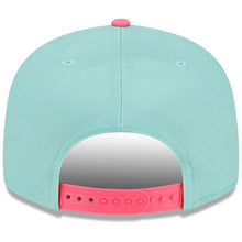 Load image into Gallery viewer, (City Connect) San Diego Padres New Era MLB 9FIFTY 950 Snapback Cap Hat Teal Crown Magenta Visor Magenta Logo
