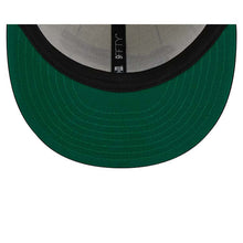 Load image into Gallery viewer, San Diego Padres New Era MLB 9FIFTY 950 Snapback Cap Hat Cream Pinstripe Crown Brown Visor Orange/Brown Script/Text Logo
