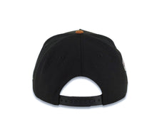 Load image into Gallery viewer, San Diego Padres New Era MLB 9FORTY 940 Adjustable A-Frame Cap Hat Black Crown Brown Visor White Cooperstown Logo Established 1969 Side Patch
