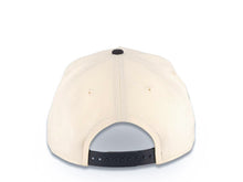 Load image into Gallery viewer, San Diego Padres New Era MLB 9FORTY 940 Adjustable A-Frame Cap Hat Cream Crown Navy Blue Visor Navy/Metallic Gold P Logo 40th Anniversary Side Patch
