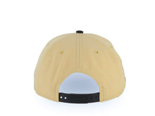 Load image into Gallery viewer, San Diego Padres New Era MLB 9FORTY 940 Adjustable A-Frame Cap Hat Vegas Gold Crown Black Visor Brown/Orange Cooperstown Logo 25th Anniversary Patch
