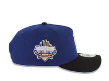 Load image into Gallery viewer, Los Angeles Dodgers New Era MLB 9FORTY 940 Adjustable A-Frame Cap Hat Royal Blue Crown Black Visor White Upside Down Logo 40th Anniversary Stadium Side Patch
