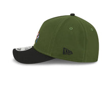 Load image into Gallery viewer, Chicago White Sox New Era MLB 9FORTY 940 M-Crown Adjustable A-Frame Cap Hat Dark Green Crown Black Visor Team Color Logo
