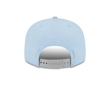 Load image into Gallery viewer, San Diego Padres New Era MLB 9FIFTY 950 Snapback Cap Hat Light Blue Crown Gray Visor Dark Gray/Gray Logo (2-Tone Color Pack)

