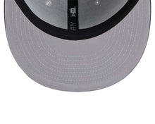 Load image into Gallery viewer, Los Angeles Dodgers New Era MLB 9FIFTY 950 Snapback Cap Hat Gray Crown Navy Blue Visor Navy Blue/White Logo (2-Tone Color Pack)
