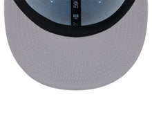 Load image into Gallery viewer, San Diego Padres New Era MLB 59FIFTY 5950 Fitted Cap Hat Light Blue Crown Gray Visor Dark Gray/Gray Logo (2-Tone Color Pack)
