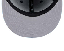 Load image into Gallery viewer, New York Yankees New Era MLB 59FIFTY 5950 Fitted Cap Hat Navy Blue Crown Light Blue Visor Light Blue/White Logo (2-Tone Color Pack)
