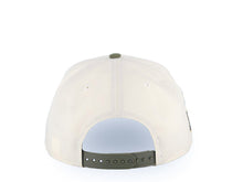 Load image into Gallery viewer, Los Angeles Dodgers New Era MLB 9FORTY 940 Adjustable A-Frame Cap Hat Cream Crown Green Visor Olive City Connect Logo 2024 World Series Side Patch
